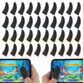 Tyqour 40Pcs Finger Sleeves Thumb Sleeves Mobile Gaming Finger Gloves for Gaming Dedales Gamer for Men Women Mobile Phone Game