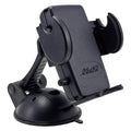 ARKON Mounts Windshield or Dash Car Mega Grip Phone Holder Mount | Universal Phone Fit | Adjustable Angle | Strong Windshield Suction | Compatible with iPhone Galaxy Note Pixel and more
