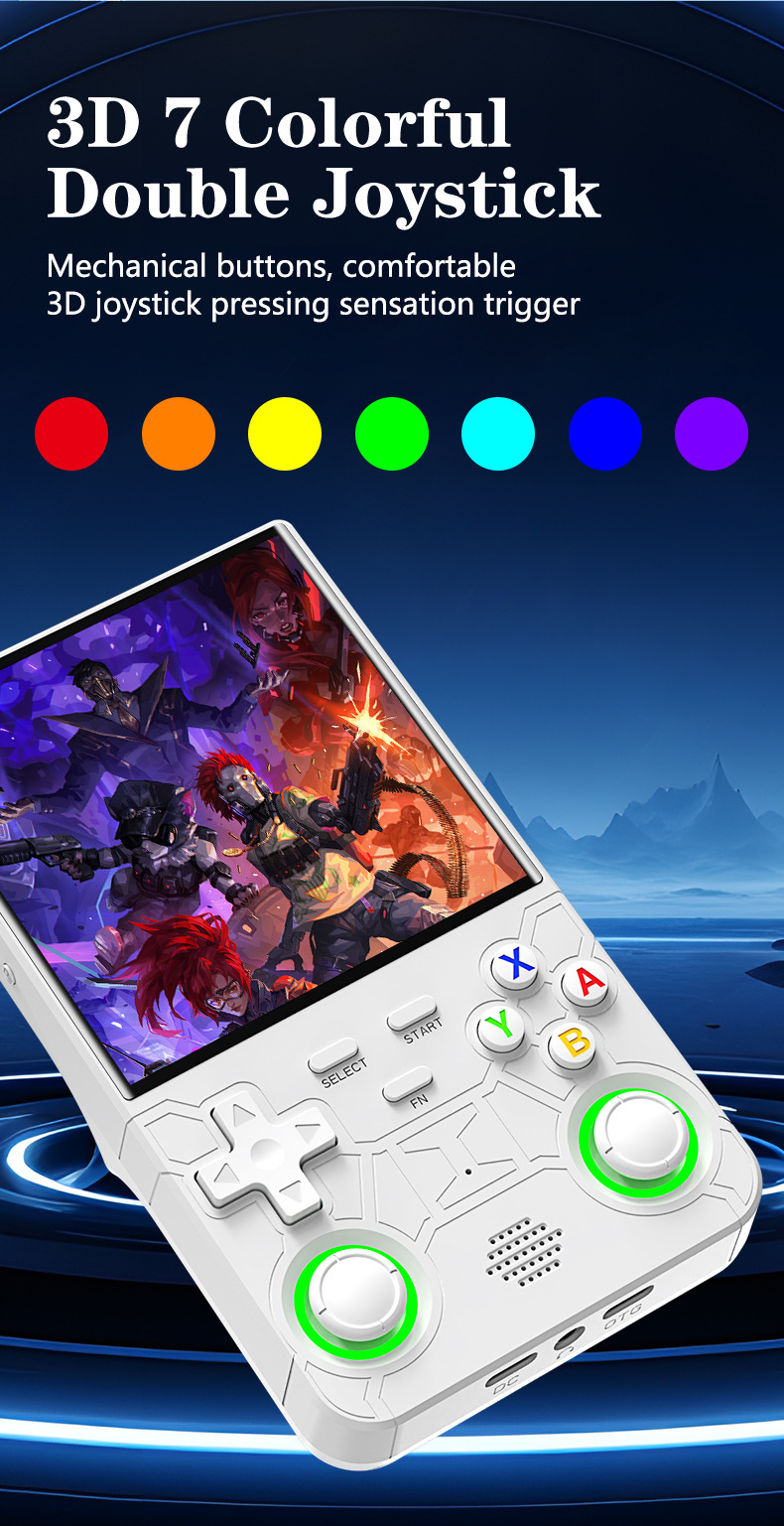 4-Inch Retro Handheld Game Console